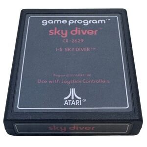 Atari 2600 Sky Diver CX-2629 Game Cartridge 1979 Vintage Tested